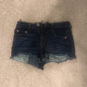 aeropostale size 00 jeans shorts